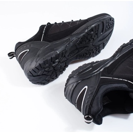 DK men's black trekking shoes 1