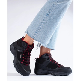 Women's trekking shoes with a high upper DK black 2 Women's trekking shoes with a high upper DK black 2