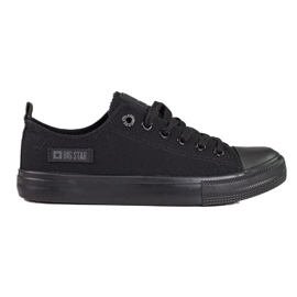 Women's Big Star sneakers KK274009 black 1