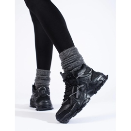 Women's Big Star sneakers KK274387 black 1 Women's Big Star sneakers KK274387 black 1
