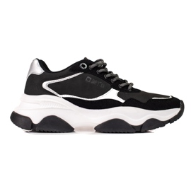 Women's Big Star sneakers KK274383 black 1 Women's Big Star sneakers KK274383 black 1