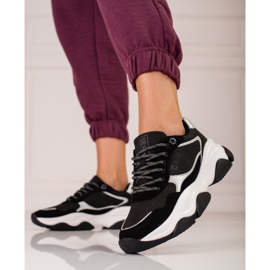 Women's Big Star sneakers KK274383 black 2