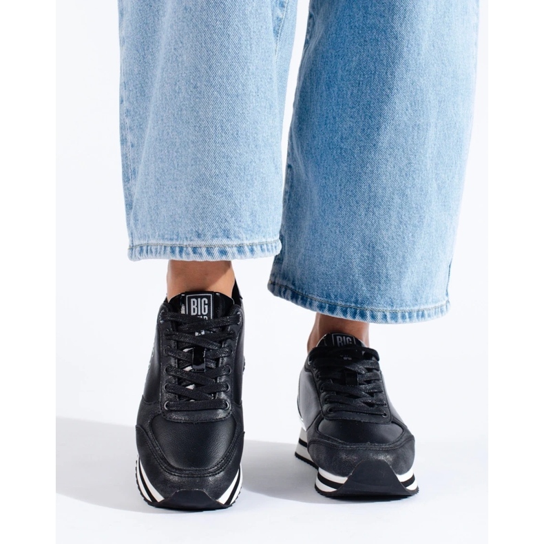 Women's Big Star sneakers KK274438 black 1