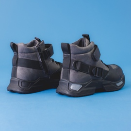 Gray boys' boots grey 1