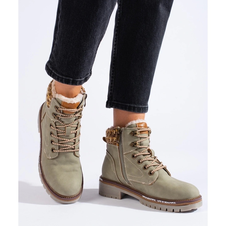 Women's gray hiking boots grey 2