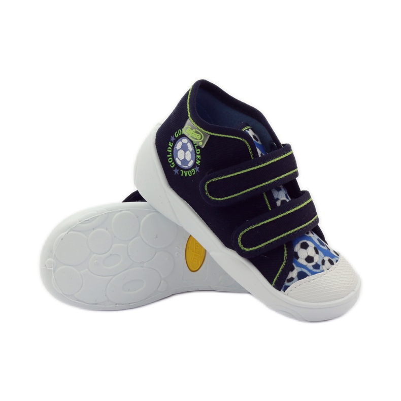 Befado children's shoes sneakers slippers 212P052 navy blue blue white 3 Befado children's shoes sneakers slippers 212P052 navy blue blue white 3