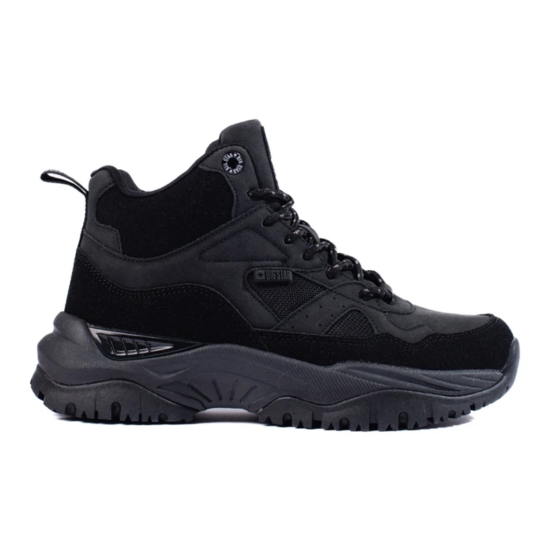 Women's sneakers on the Big Star KK274356 platform black 1 Women's sneakers on the Big Star KK274356 platform black 1