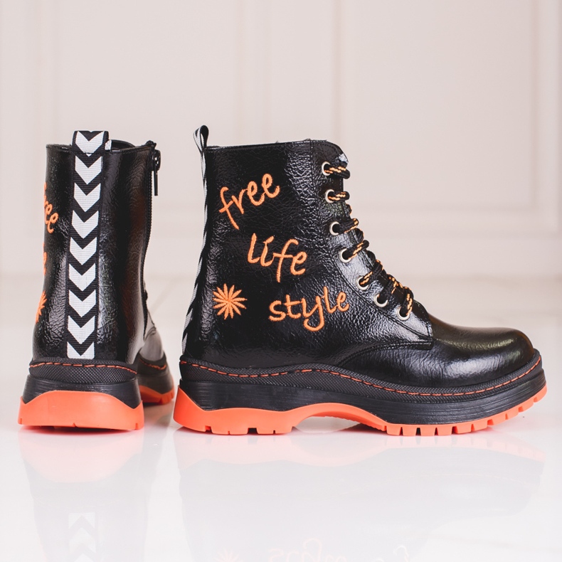 W. Potocki Black girls boots from Potocki 2