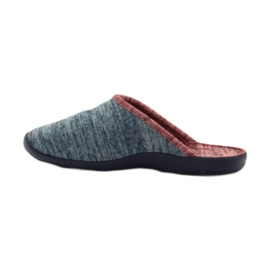 Befado women's shoes slippers 235d151 slippers brown blue 2 Befado women's shoes slippers 235d151 slippers brown blue 2