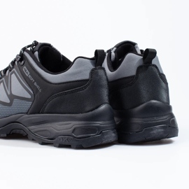 DK gray men's trekking shoes black 1