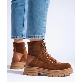 Brown leather boots 1 Brown leather boots 1