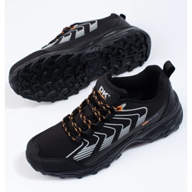 Dk men's trekking shoes Softshell black white 2