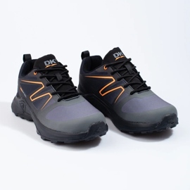 DK gray Softshell men's sports shoes black 2
