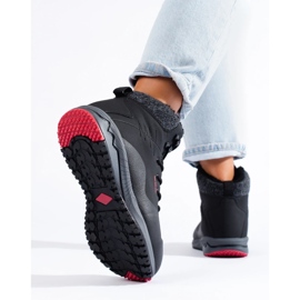 DK Women's high trekking boots with insulation black 1 DK Women's high trekking boots with insulation black 1