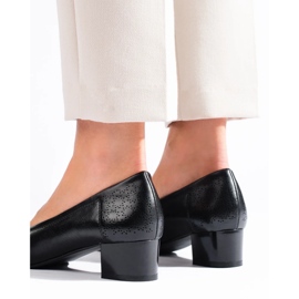 W. Potocki Women's low-heeled pumps Potocki black 1 W. Potocki Women's low-heeled pumps Potocki black 1