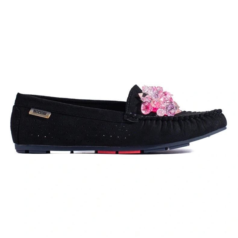 Black suede women's Shelovet loafers 2 Black suede women's Shelovet loafers 2