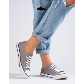 Classic gray Shelovet sneakers grey 1