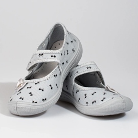 Gray Viggami shoes for girls grey 1