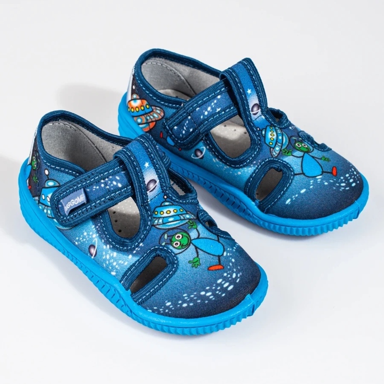 Viggami blue cosmos slippers for boys 1