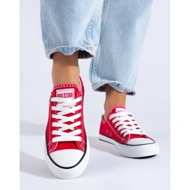Red classic sneakers Big Star T274020603 1 Red classic sneakers Big Star T274020603 1