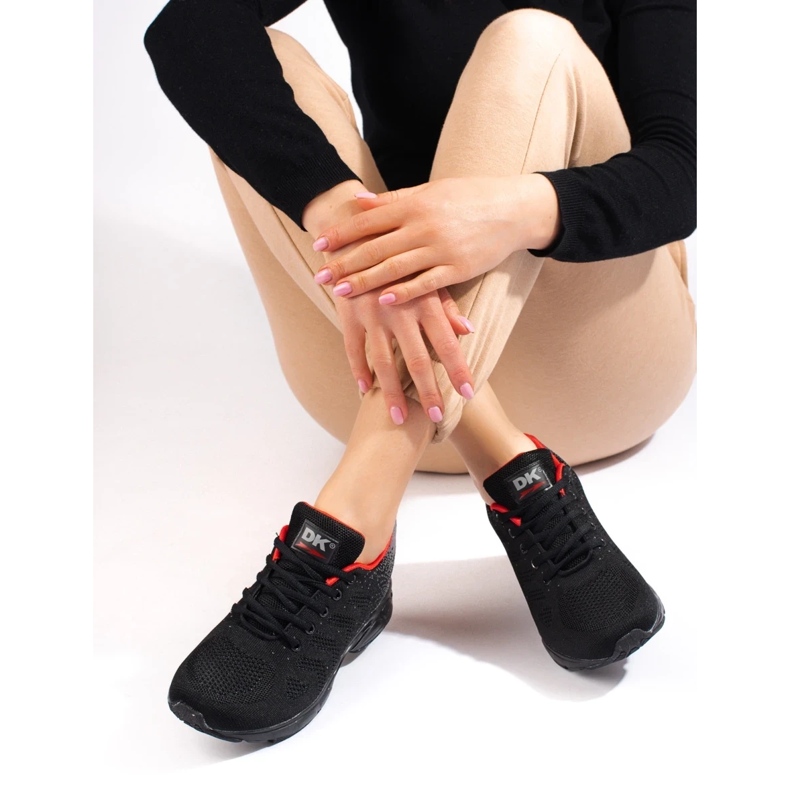 Women's Black Dk Trainers 1