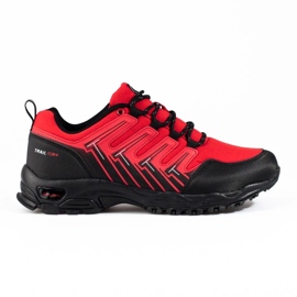 Men's red DK trekking shoes 1