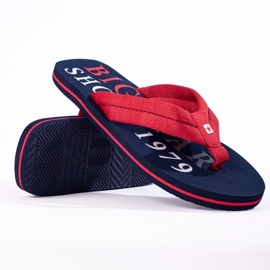 Men's Big Star slippers LL174613 red 2