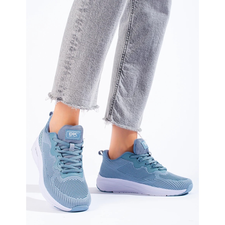 Women's blue DK trainers 2