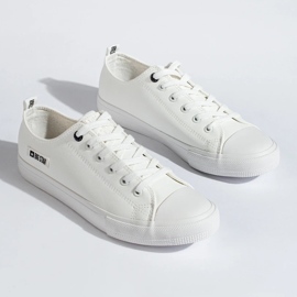 Men's white sneakers made of ecological leather Big Star KK174008 2 Men's white sneakers made of ecological leather Big Star KK174008 2