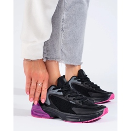 Women's black sports shoes Big Star LL274335 2 Women's black sports shoes Big Star LL274335 2