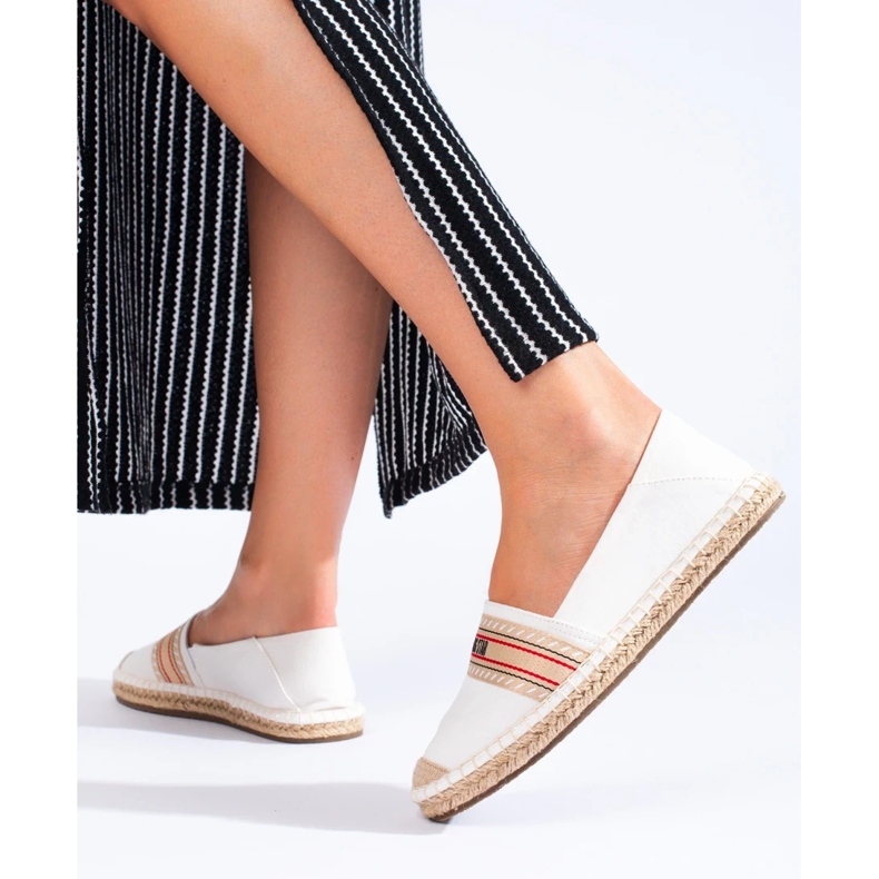 White women's Big Star espadrilles LL274893 1