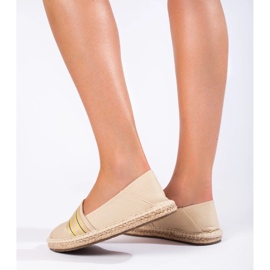 Beige women's Big Star espadrilles LL274895 1