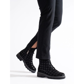 Women's Shelovet Checkered Women's Workers black 1 Women's Shelovet Checkered Women's Workers black 1