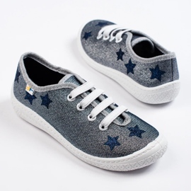 SHELOVET 3F gray children's slip-on sneakers grey 2