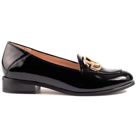 W. Potocki Ladies' black patent leather shoes Potocki 2