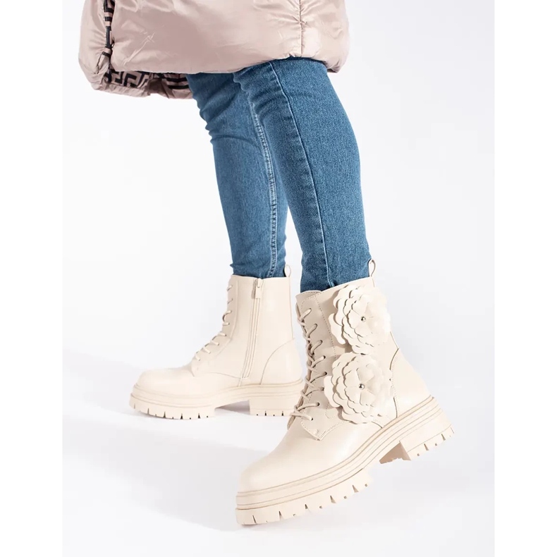 Seastar Beige insulated women's workers 1 Seastar Beige insulated women's workers 1