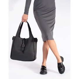 Black elegant women's loafers 2 Black elegant women's loafers 2