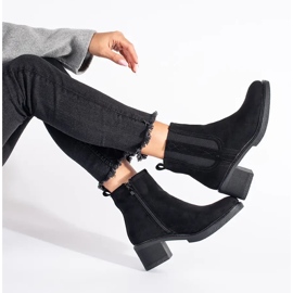 Seastar Black suede Jodhpur boots on the post 1