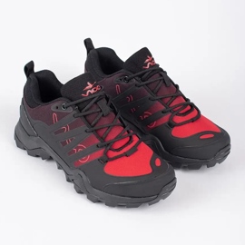 Black and red VICO women's trekking shoes 1 Black and red VICO women's trekking shoes 1