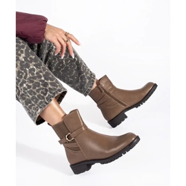 Brown high women's boots 2