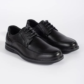 Black men's lace-up shoes 2