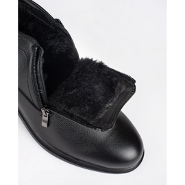 Black winter men's insulated boots 1 Black winter men's insulated boots 1