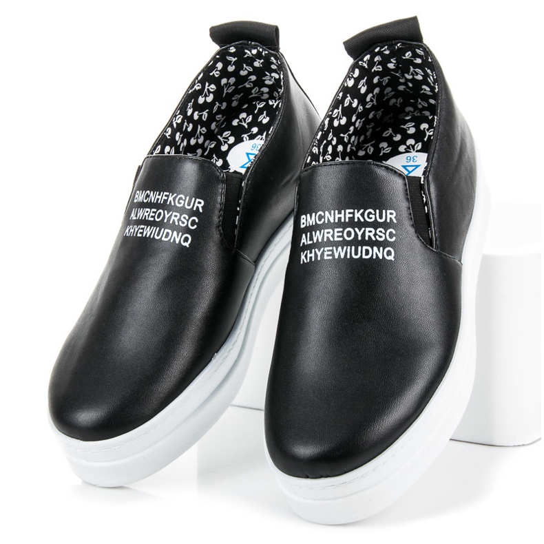 Mckeylor Slip-on sneakers on the platform black 2