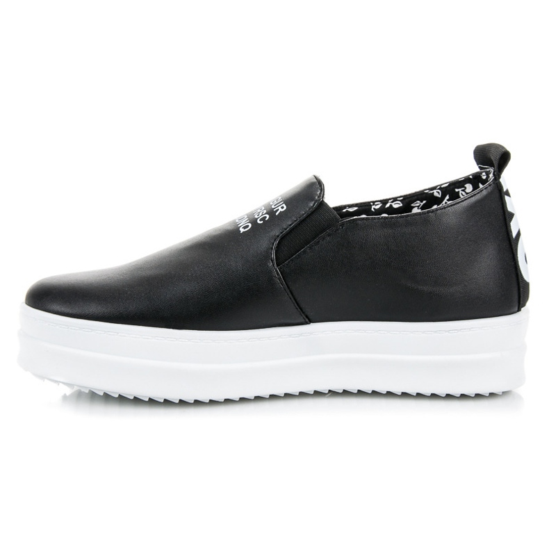 Mckeylor Slip-on sneakers on the platform black 1