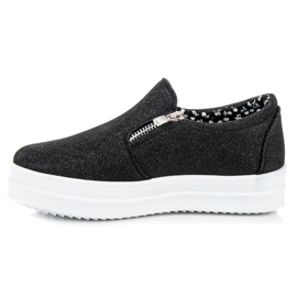 Mckeylor Sneakers with glitter black 1