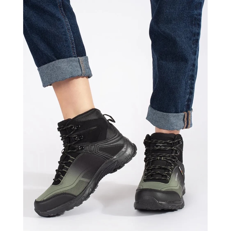 Vico Black and green trekking shoes 2 Vico Black and green trekking shoes 2