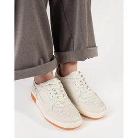 Light beige platform sneakers 2 Light beige platform sneakers 2