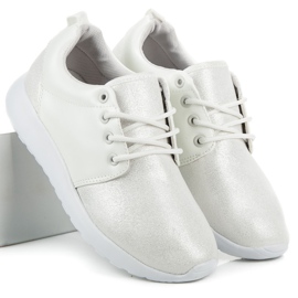 White Sports Shoes 1