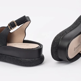 Goodin Black comfortable women's sandals 1 Goodin Black comfortable women's sandals 1