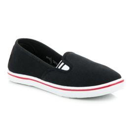 Mckeylor Black slip-on sneakers 1